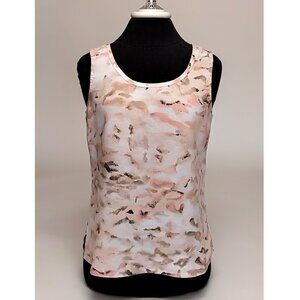 Chico's Sleeveless Top 100% Linen Machine Wash